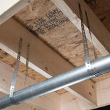 Oatey 33730 10' Foot x 3/4" Inch 24 Gauge Galvanized Metal Pipe Hanging Strap Strapping
