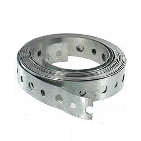Oatey 33730 10' Foot x 3/4" Inch 24 Gauge Galvanized Metal Pipe Hanging Strap Strapping
