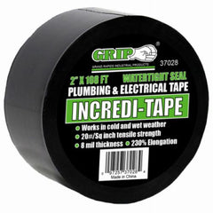 Grip On 37028 2" x 108' Roll of Incredi-Tape Electrical & Plumbing Tape