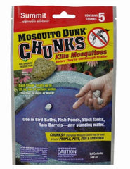 Summit 175-12 5-Count Pack of Mosquito Dunk Chunks