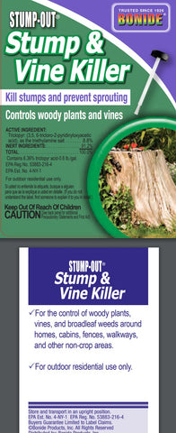 Bonide 2746 8 oz Bottle Of Concentrate Liquid Stump and Vine / Woody Plant Control - Quantity of 3