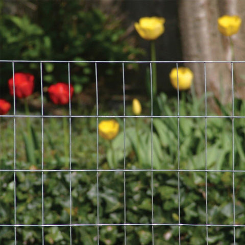 Midwest Air 308303B 60" x 50' ft 4" x 2" Galvanized Welded Wire Fence Fencing - Quantity of 1