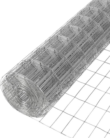 Midwest Air 308303B 60" x 50' ft 4" x 2" Galvanized Welded Wire Fence Fencing - Quantity of 1