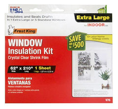 Frost King V75H 62" x 210" Indoor Extra Large Window Insulation Kit