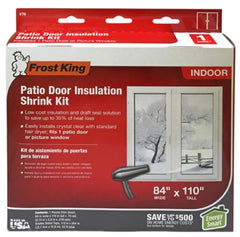 Frost King V76H 84" x 110" Indoor Insulation Kit For Patio Door Or Large Window