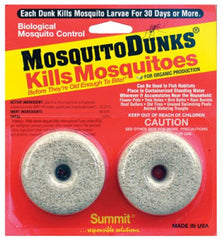 Summit 102-12 2-Count Pack of Mosquito Dunks Pest Control Tablets