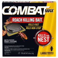 Combat Max 51913 8-Count Pack of Superbait Roach Bait Pest Control
