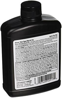 Minwax 40917 Pint of Water Based Clear Satin Wipe On Polycrylic Finish
