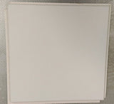 USG Interiors 4290 12" x 12" x .5" Custom White Class A Wood-Fiber Acoustical Panel Ceiling Tile Panels