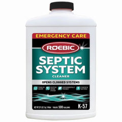 Roebic K-57-Q-12 1 Quart of Septic System Septic Tank & Cesspool Cleaner