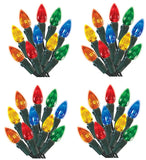 Holiday Wonderland 47702-88A 200-Count Spool of Multi-Color C3 LED Christmas & Holiday Lights - Quantity of 4