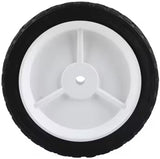 Arnold 490-322-0003 8" x 1.75" Plastic Universal Offset Replacement Lawn Mower Wheel