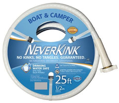 Teknor-Apex 7602-25 Boat Camper RV Never Kink White Drinking Water Safe Hose 25' x 1/2"