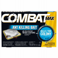 Combat Max 55901 6-Count Pack of Ant Pest Control Bait Stations Media 1 of 1