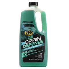 Zep ZLDC648 64 oz Bottle of Liquid Drain Care Build-Up Remover Cleaner