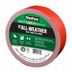 Nashua 1086189 1.89" x 60 Yard Roll of Red HVAC Duct Tape