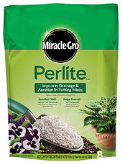 Miracle-Gro 74278430 8-Quart Bag of Perlite Potting Soil Amendment Conditioner