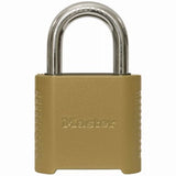 Master Lock 175D 2" Resettable Zinc Die Cast Combination Padlock - Quantity of 4