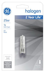 GE Lighting 16754 25-Watt 120V Linear Quartz Halogen G9 T4 Light Bulb