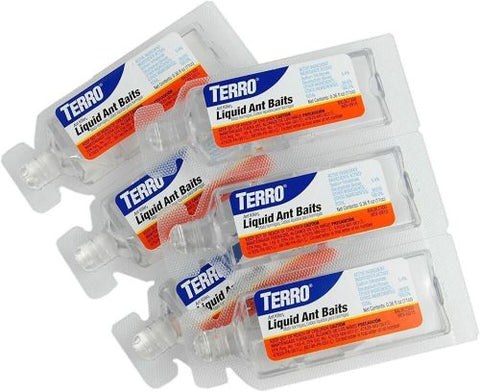 Terro T300 6-Count Pack of Pre-Filled Liquid Ant Bait Ant Killer