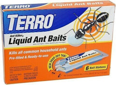 Terro T300 6-Count Pack of Pre-Filled Liquid Ant Bait Ant Killer