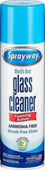 Sprayway SW050R 19 oz Can of Foaming Action Glass Cleaner Aerosol Spray