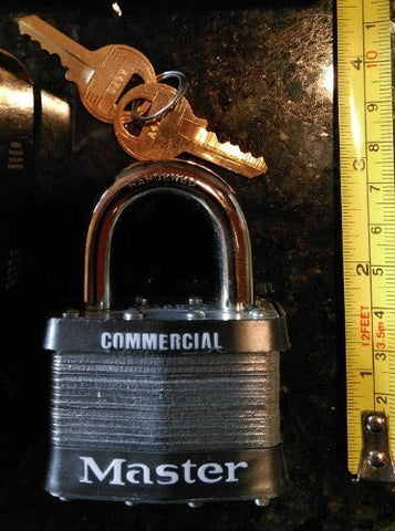 Master Lock 5KA-A478 2" Laminated Steel Keyed Alike Padlock - Quantity of 2