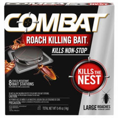 Combat 41913 8-Count Pack of Roach Pest Control Bait