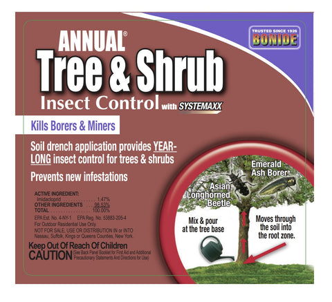 Bonide 609 32 oz Bottle of Concentrate Systemic Annual Tree & Shrub Insect Control Concentrate
