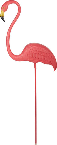 Union 62565 Realmingo 52" Original Featherstone Pink Plastic Lawn Flamingo - Quantity of 6
