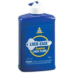 AGS LE-4 3.4 Bottle of Lock-Ease Graphite Fluid Lock Lubricant