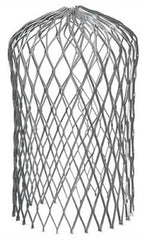 Amerimax 21059 3" Expandable Aluminum Downspout Gutter Strainer Basket