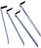 Suncast SS400 4-Count Pack of Metal Steel Garden Border Edging Hold Down Stakes - Quantity of 10