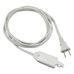 Master Electrician 09413ME 12' Foot 16/2 SPT-2 White Vinyl Cube Tap Household Extension Cord