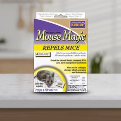 Bonide 865 4-Count Pack of Mouse Magic Natural Mice Mint Oil Packs