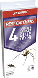 JT Eaton 844 4 Pack Of Spider & Cricket Insect Glue Traps - Quantity of 5