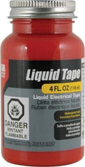 Gardner Bender LTR-400 4 oz Bottle of Red Waterproof Liquid Electrical Tape
