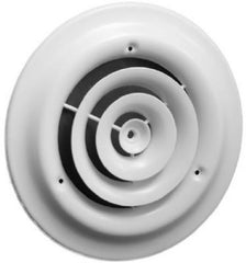 American Metal 1500W8 8" Inch White Round Steel Ceiling Diffuser Vent