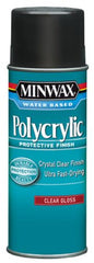 Minwax 35555 11.5 oz Can of Water Based Clear Gloss Polycrylic Protective Spray Finish