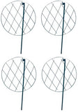 Panacea Products 89320 20"D x 30" Tall Grow Thru Peony PVC Coated Plant Supports - Quantity of 4