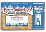 Dial 3003 24" x 30" Aspen Snow-Cool Evaporative Swamp Cooler Pad - Quantity of 18