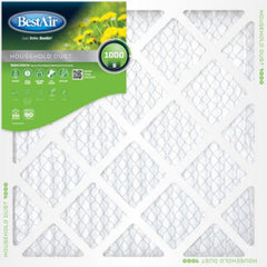 Best Air B1-2430-8-12 24" x 30" x 1" Pleated Furnace Air Filter 90 Days - Quantity of 12