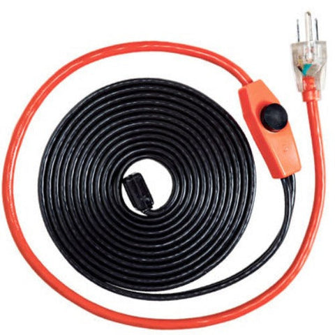 Easy Heat AHB115A 15' Foot Automatic Water Pipe Heating Cable Freeze Protection - Quantity of 5