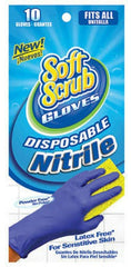 Soft Scrub 11110-26 10 Count Disposable Nitrile 1 Size Fits All Gloves