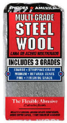 Homax 10121114 12-Pack of Assorted Steel Wool Pads