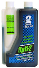 Interlube Opti-2 20112 34 oz Bottle of 2-Cycle Oil Lubricant With Fuel Stabilizer