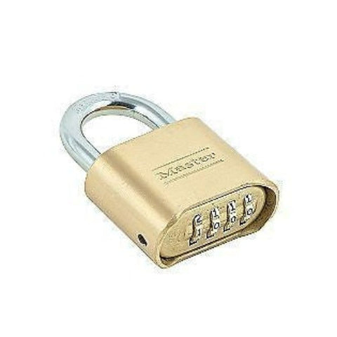 Master Lock 175D 2" Resettable Zinc Die Cast Combination Padlock - Quantity of 3