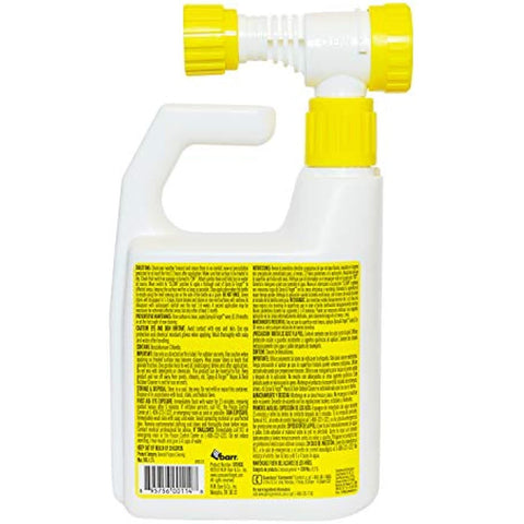 Spray & Forget SFDHEQ06 32 oz Bottle of Ready To Use House & Deck Outdoor Cleaner