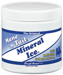Straight Arrow 300106 16 oz Container of Mane 'N Tail Mineral Ice Horse Pain Relieving Gel