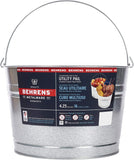 Behrens C17GS 4 Gallon Galvanized Sheet Steel Wash Tub Bucket - Quantity of 1